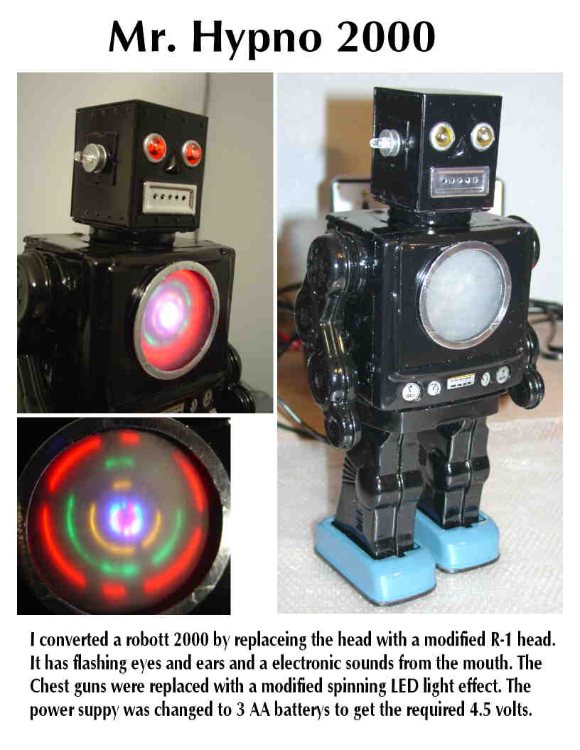 Skru ned fersken Udvikle Mr. Hypno Robot " robot 2000 conversion"